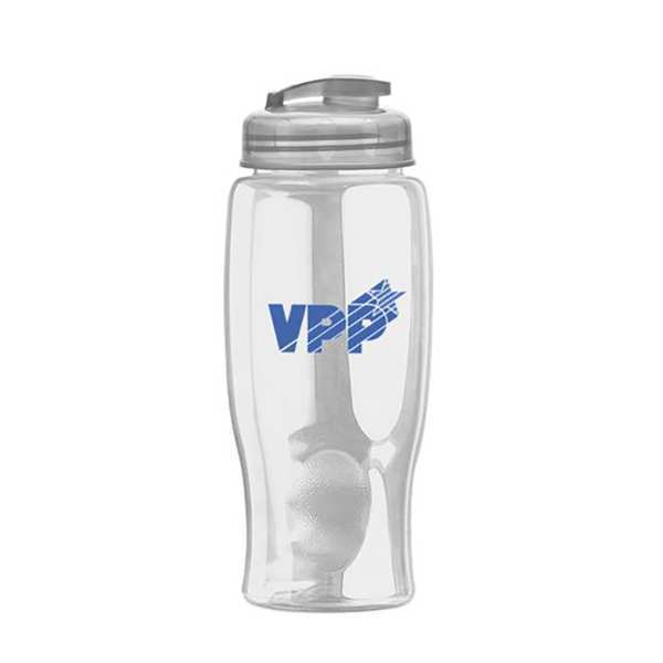 Quality Resource Group Water Bottle, 27oz., Clear TB27UGS