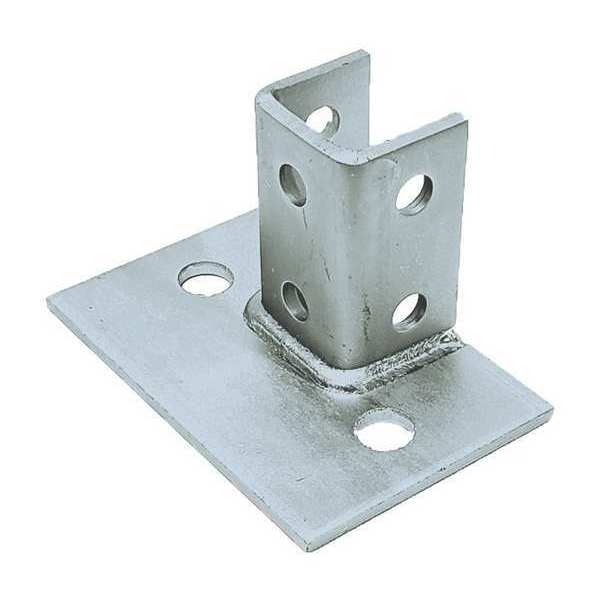 Vast Strut Channel Fitting, Silver, 1/4 V62SQS2