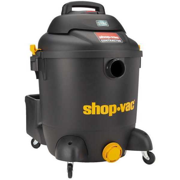 Shop-Vac Shop Vacuum, 12 gal, Plastic, 105 cfm 9627106