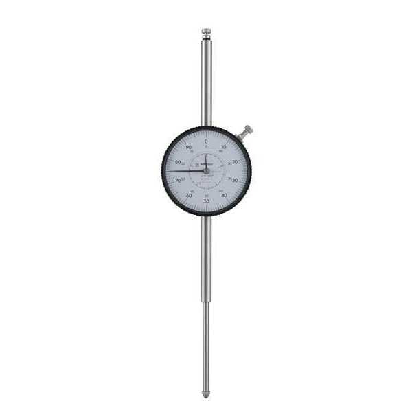 Mitutoyo Dial Indicator, 0 in to 3 in, White 3426A-19