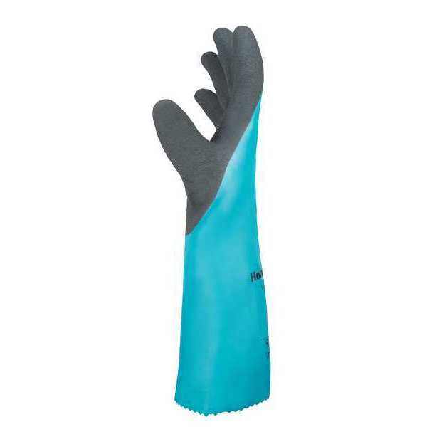 Honeywell Chemical Resistant Glove, Green, M, PR 33-3765E/8M