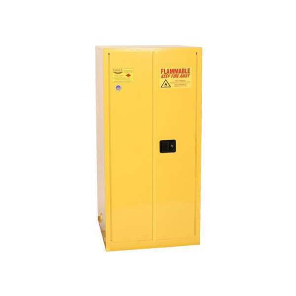 Eagle Flammables Safety Cabinet, Yellow 2610X