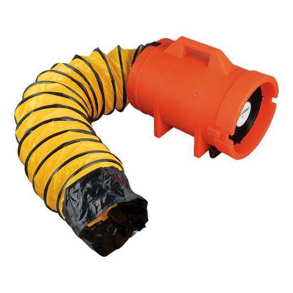 Allegro Industries ConfinedSpaceBlower, Black/Yellow, 11.25"W 9532-25