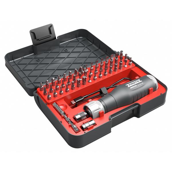 Proto Cordless Screwdriver Kit, 1/4