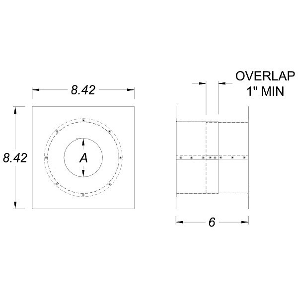 Heatfab Gas Vent Pipe 9493S