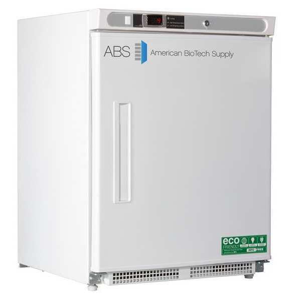 American Biotech Supply Refrigerator, 4.6 cu ft, 24-1/4"D, 23-3/4"W ABT-HC-UCBI-0404-ADA