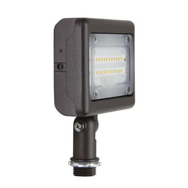 Maxlite Slim Flood Light, 1630 lm, 15 W, 120-277VAC MSF15UW-50BKT