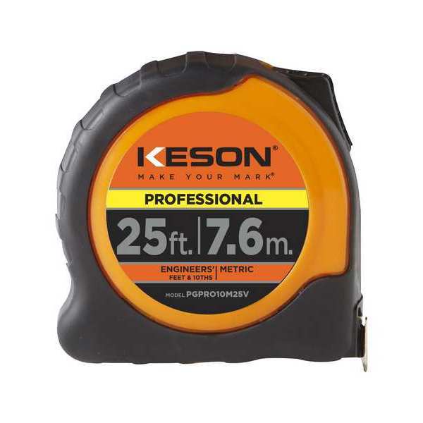 Keson Engineers and Metric Tape Measure PGPRO10M25V