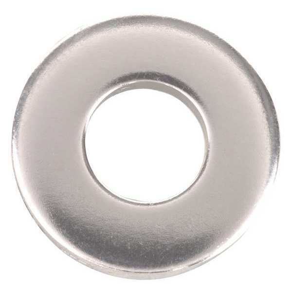 Te-Co Flat Washer, Fits Bolt Size #4 , Stainless Steel Plain Finish, 25 PK 42672