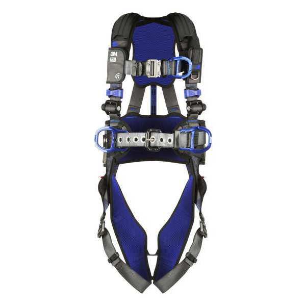 3M Dbi-Sala Fall Protection Harness, L, Polyester 1403105