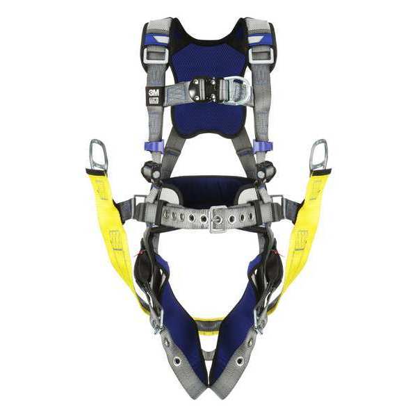 3M Dbi-Sala Fall Protection Harness, L, Polyester 1402117