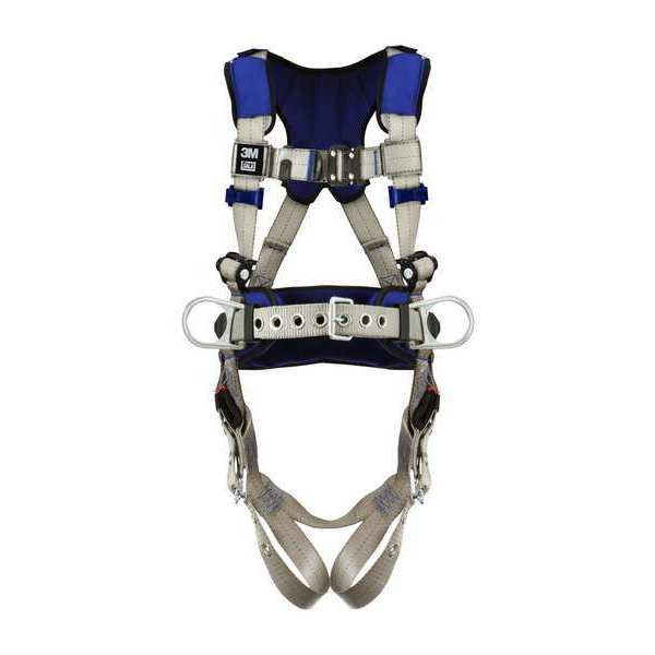 3M Dbi-Sala Fall Protection Harness, L, Polyester 1401112