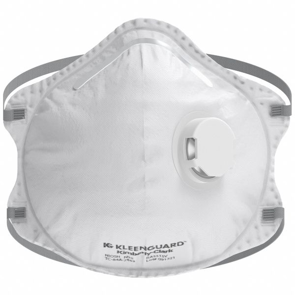 Kleenguard Particulate Respirator, N95, White, PK10 54626