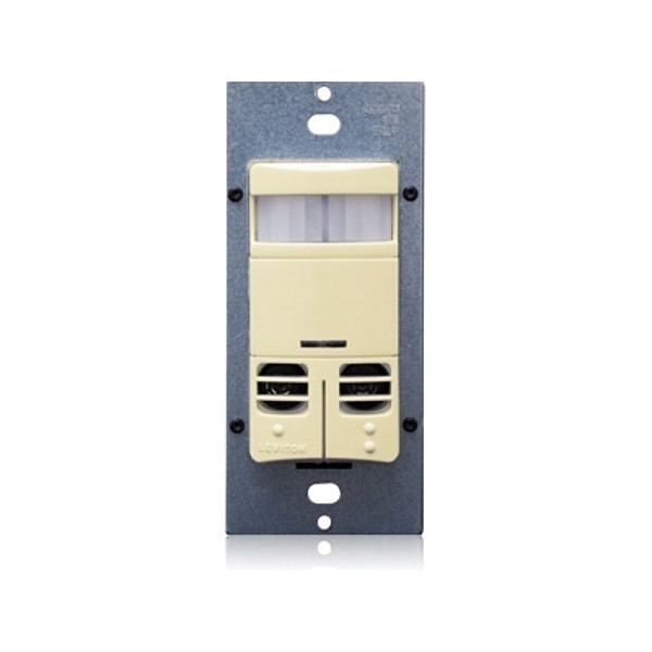 Leviton Occ Snsr, PIR/Usonic, 120/230/277V AC, Ivry OSSMD-GAI