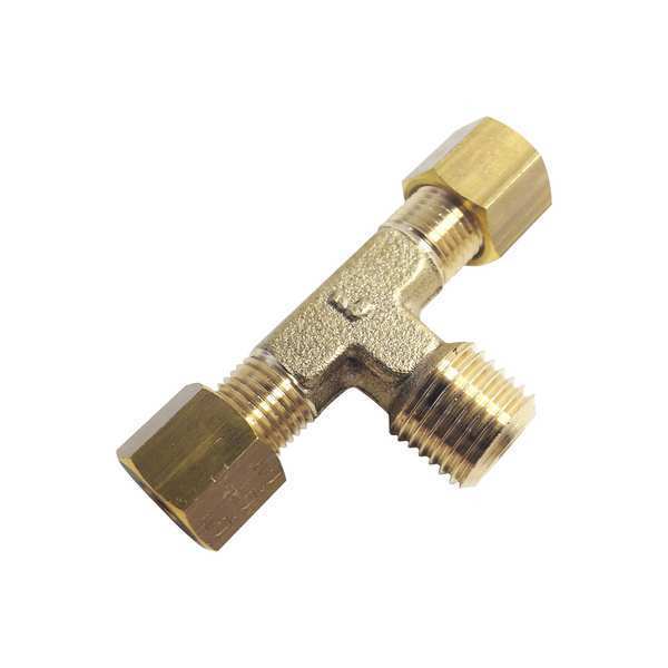 Parker Brass Metric Compression Fitting 0108 10 17