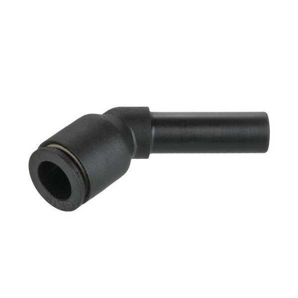 Legris Metric Push-to-Connect Fitting, Polymer, Black 3180 08 00
