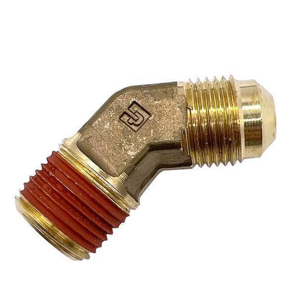 Parker - Brass Flared Tube Female Flare to Male Pipe: 1/4″ Tube OD