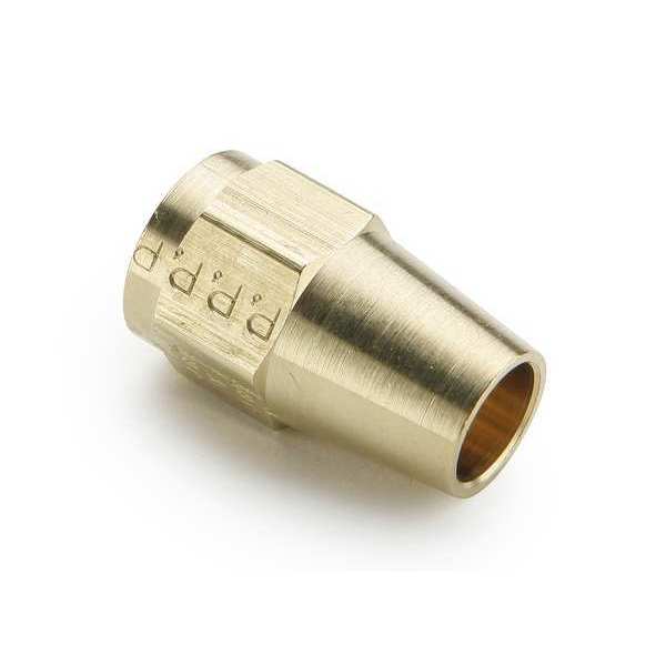 Parker Compression Nut, 9/16", Brass 61AB-4