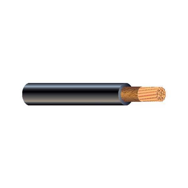 Southwire Welding Cable, 500 ft, Copper, 600V, Black 104160508