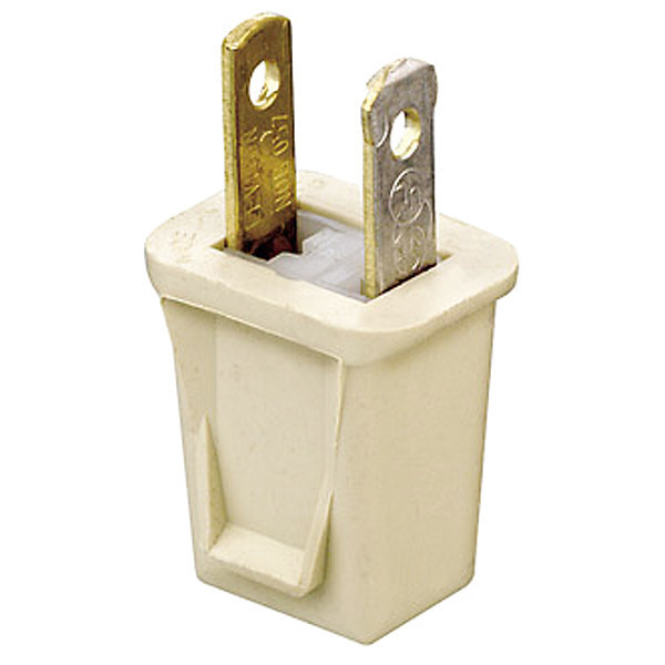 Leviton Straight Blade Plug 123-PI