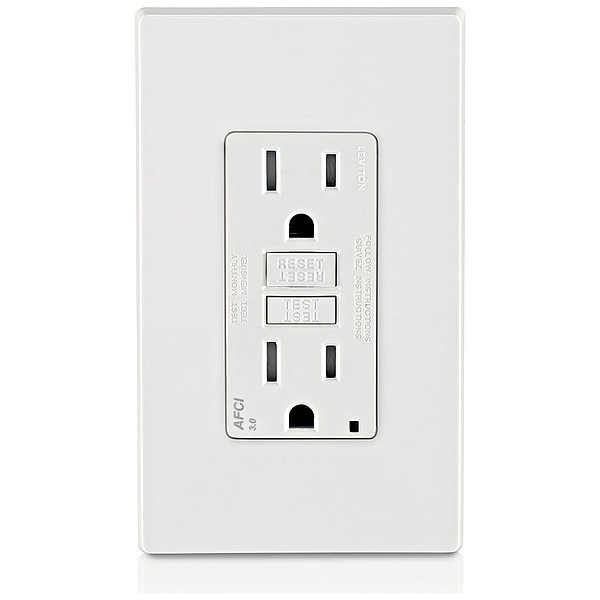 Leviton Receptacle AFTR1-W