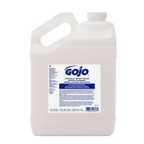 Gojo Hand Soap, CLR, 1 gal, Waterfall, PK4 1860-04
