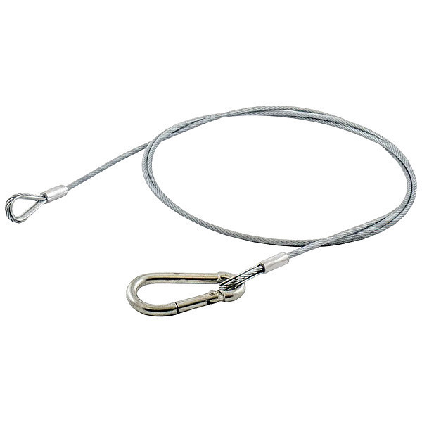 Hubbell Over Hang Cable, 1-25Lb, w/Safety Clip OC5MB-10