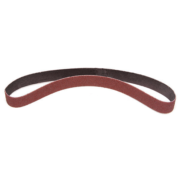 3M Sanding Belt, Coated, Ceramic, 36 Grit, Not Applicable, 767F, Maroon 767F