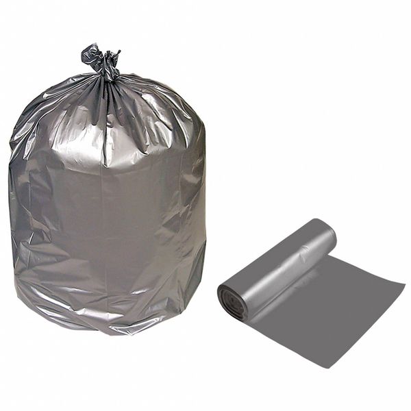 Tough Guy Trash Bags, Capacity 30 gal, 30 W, PK100 796AP8