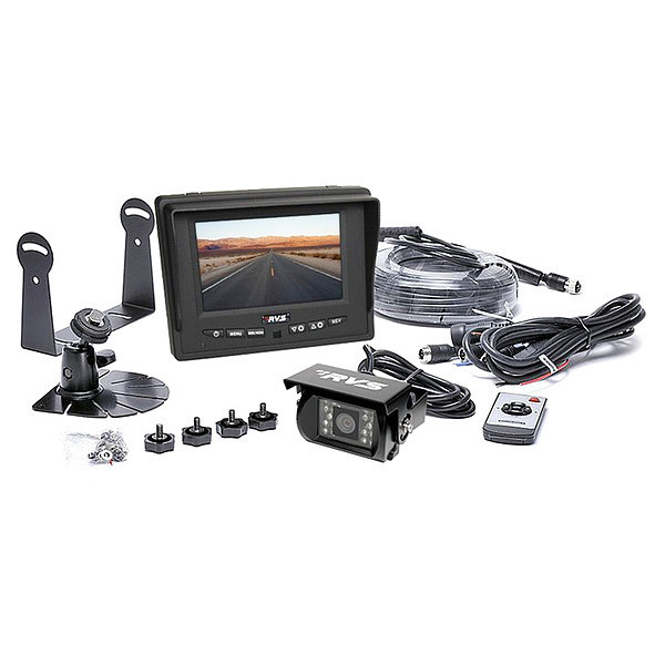 Rear View Safety/Rvs Systems Backup Camera System, Type CCD, Monitor 5 RVS-7706035