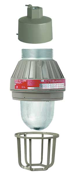 Killark Incandescent Light Fixture, With 2PDC8 EMI20A2G