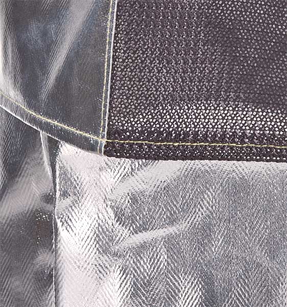 Karewear Aluminized Jacket, Carbon Kevlar, 2XL 706ACKCN2XL