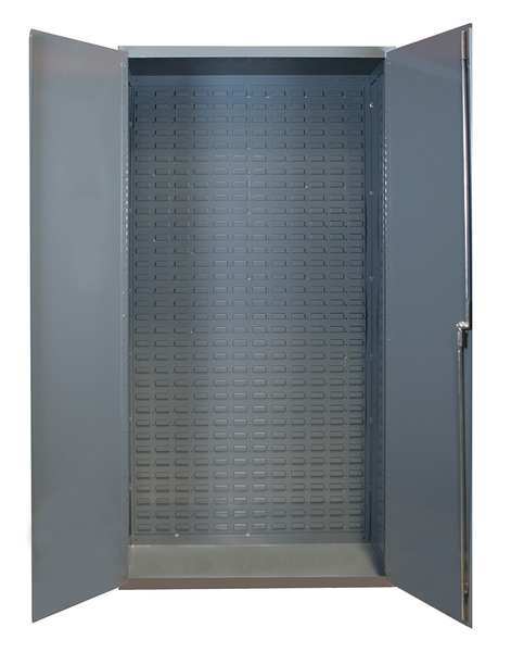 Durham Mfg Extra-Heavy Duty Bin Cabinet, 36 in W, 72 in H, 18 in D, 0 Bins 3602-BLP-95