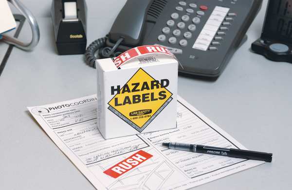 Harris Label, 7/8 In. H, 2-7/8 In. W, PK500, LB132285 LB132285