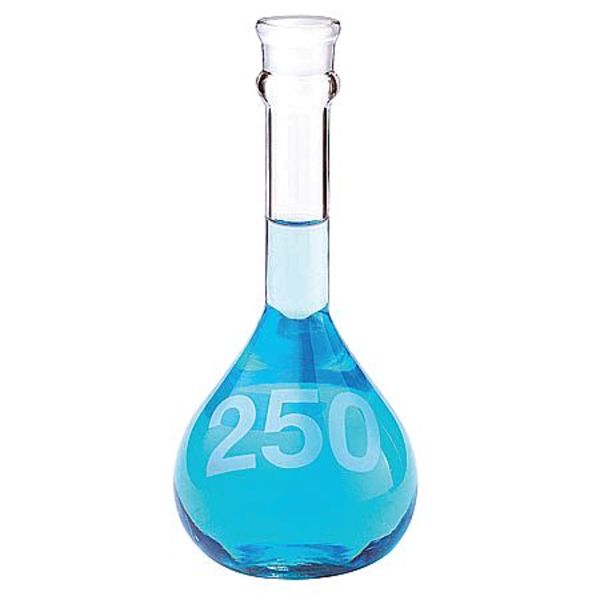 Kimble Chase Volumetric Flask, 10mL, Clear, PK6 92812N-10