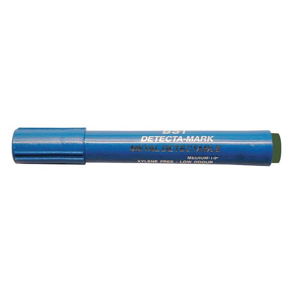 Detectapro Metal Detectable Dry Erase Marker, Green Color Family, 10 PK DEPENGR