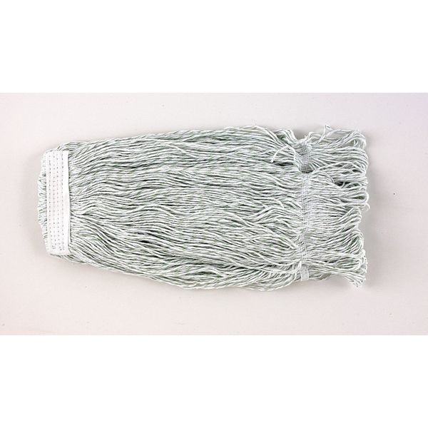 Odell String Wet Mop, 16 oz Dry Wt, Quick Change Connection, Looped-End, Green, PET 1700MEDIUM