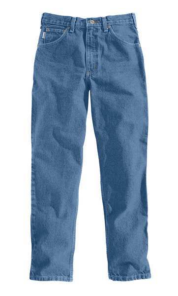 Carhartt Relaxed Fit Jean Pants, Stnwsh, Size36x30 B17-STW 36 30
