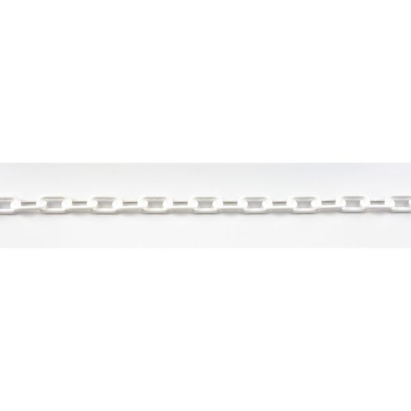 Zoro Select 2" (#8, 51 mm.) x 300 ft. White Plastic Chain 50001-300
