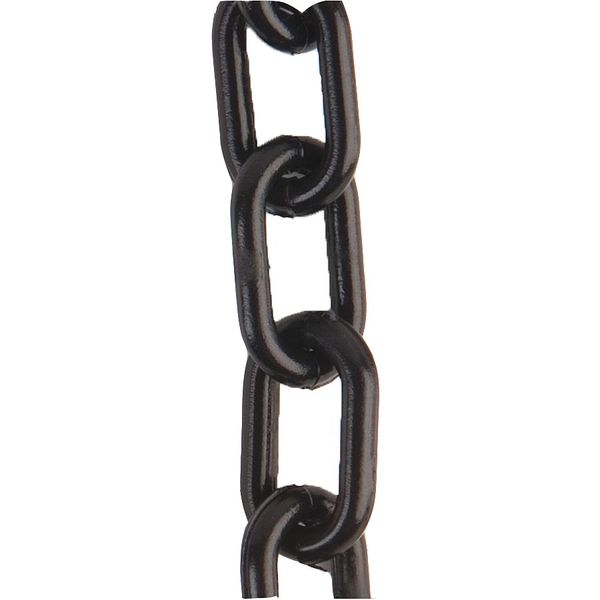 Zoro Select Plastic Chain, 3 In x 300 ft, Black 80003-300