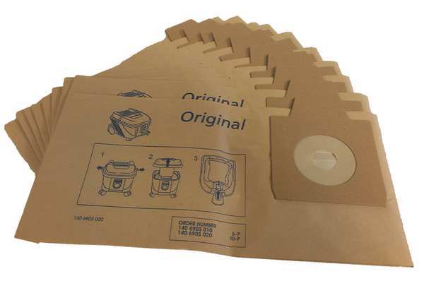 Nilfisk Vacuum Bag, 10 PK 1406905020