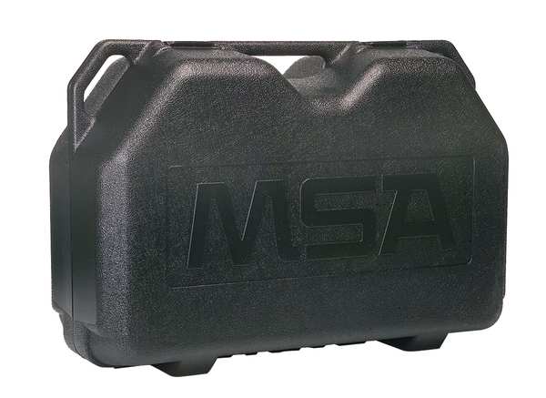 Msa Safety Hard Carrying Case, Black, Polyethylene 492435