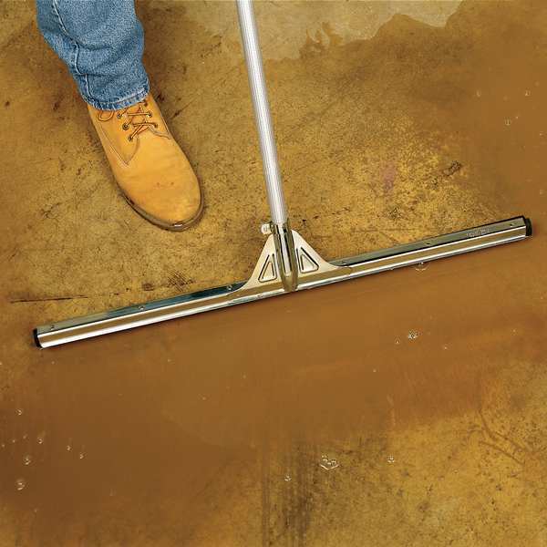 Unger Floor Squeegee, Straight, 30" W HW750