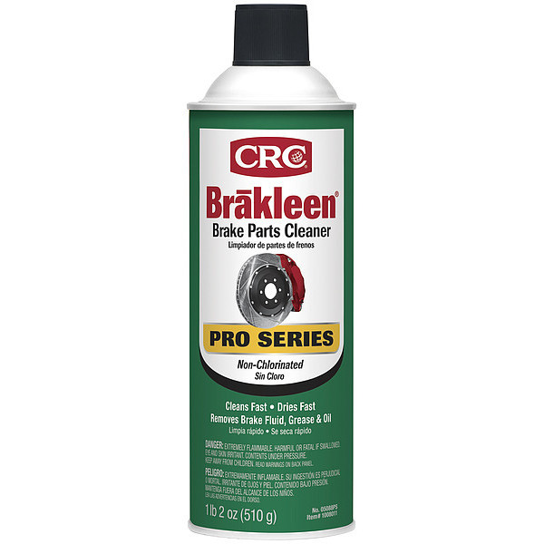 Crc Brake Parts Cleaner, Liquid, Solvent, 18 oz 05088PS
