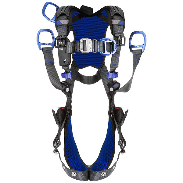 3M Dbi-Sala Fall Protection Harness, Vest Style, M 1403224