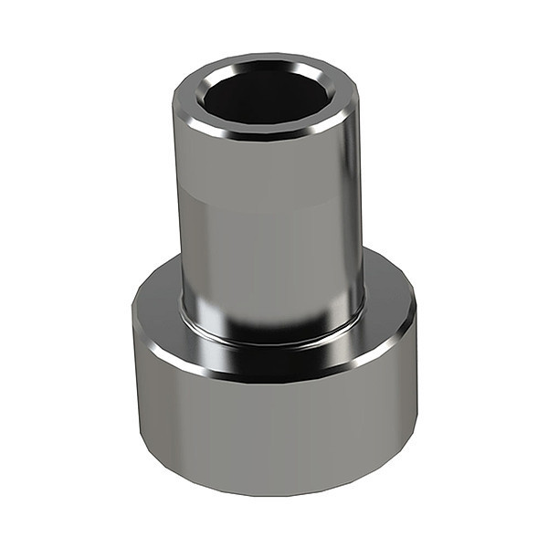 Dualvee Concentric Bushing, 0.3125" Bore, 0.99" L B3SS