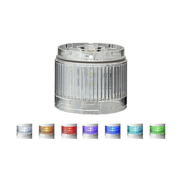 Patlite Tower LED Unit, 60 mm Dia. LR6-E-MZ+FB295