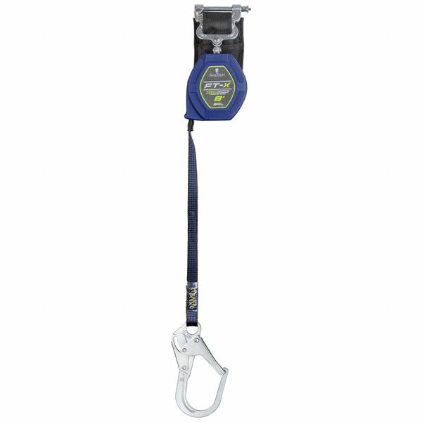 Falltech Self-Retracting Lifeline, 8 ft L, 1Leg 84108SP3