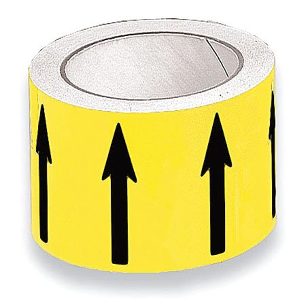 Harris Industries Banding Tape, Yellow, 4 In. W DA3