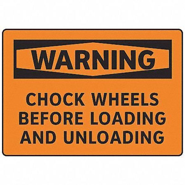 Electromark Warning Sign, 7 in Height, 10 in Width, Aluminum, English S212FA